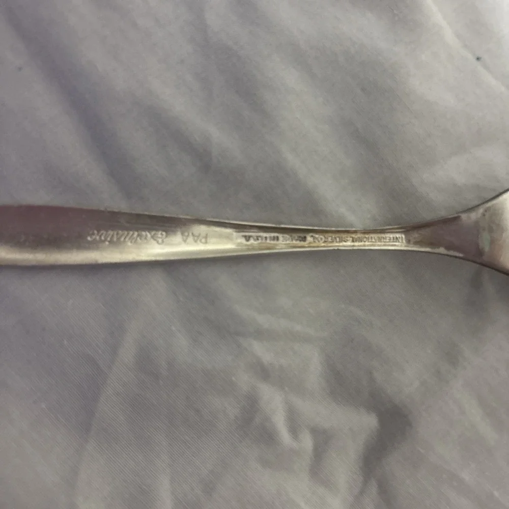 International Deep Silver Flatware 64 Pieces Silverplate With Case Vintage Read